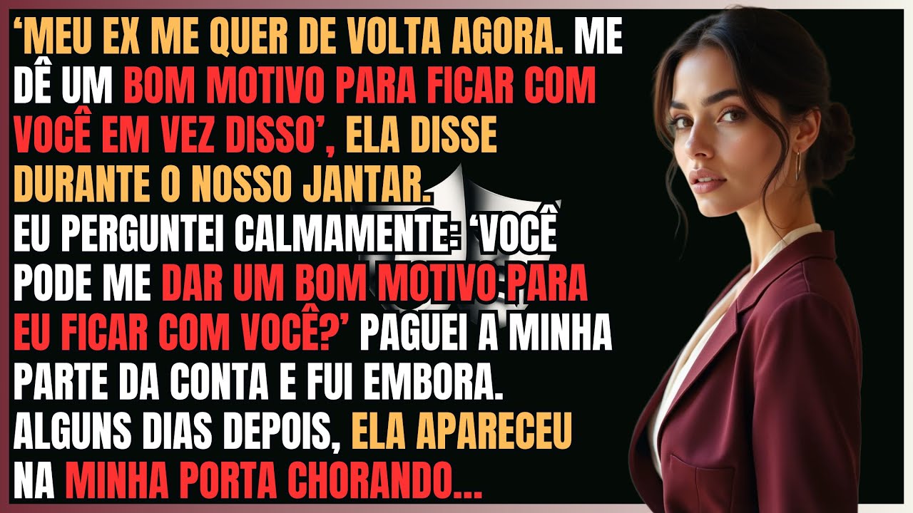 Ela Me Pediu Um Motivo Para Ficar — Dias Depois Implorava Para Eu Salvar a Carreira Dela
