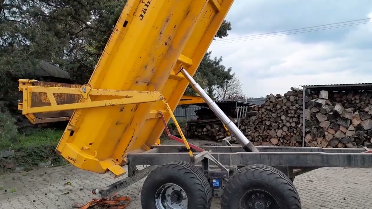 Przyczepa wywrotka hardox BIGAB BT-8, 8 ton (2016 r.) na aukcji Flotilo.pl