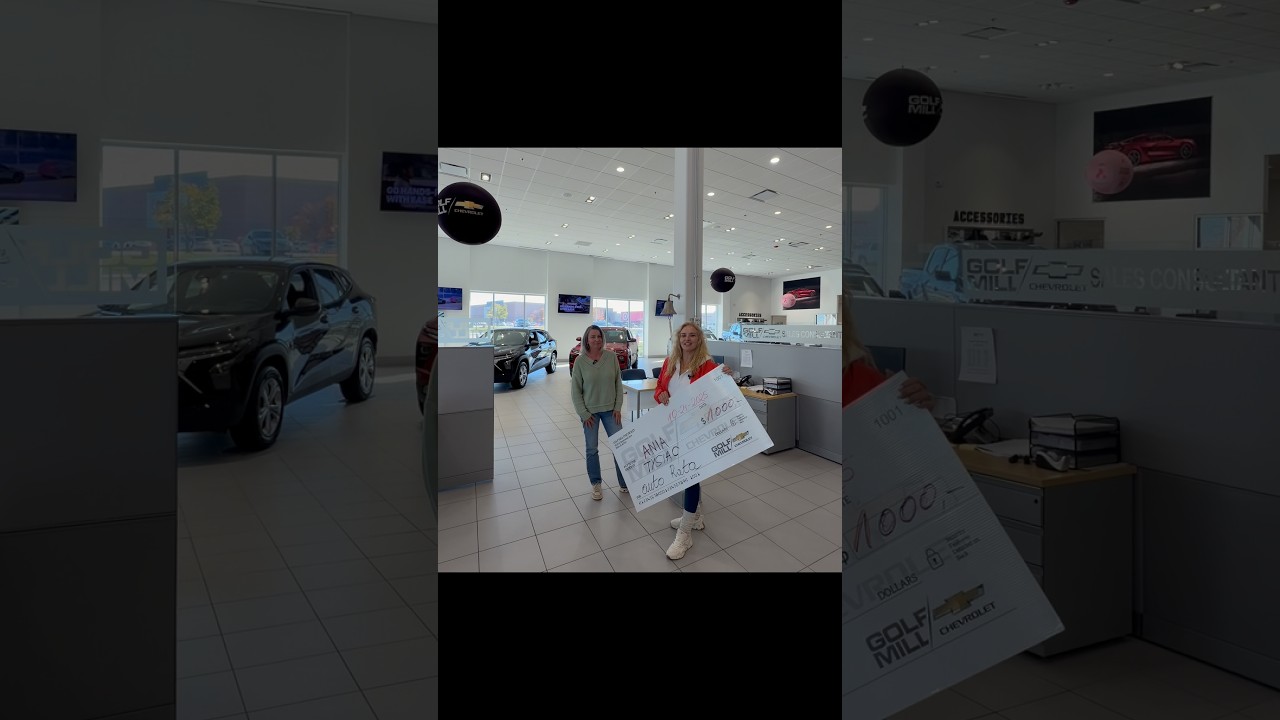 Wybrzmiał dzwon radości 🎉Ania wygrywa Auto Ratę💰@golfmillchevrolet