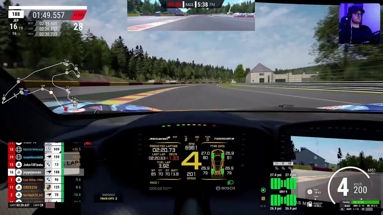 Acc GT3 LIVE | JJ Sim Racing 🇩🇰 PS5
