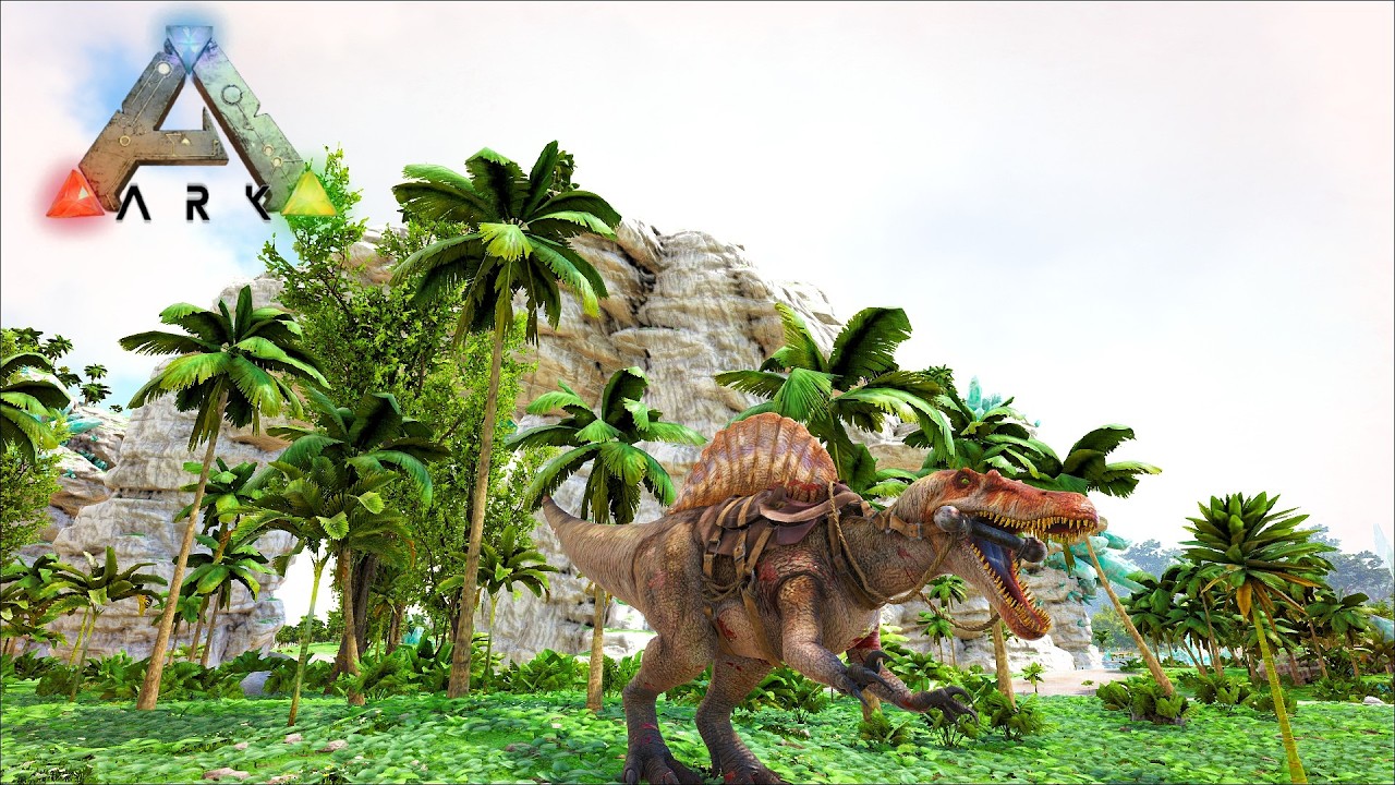 WE TAMED A JURASSIC PARK SPINOSAURUS AND MORE!!! Ark Kaiju ep 5