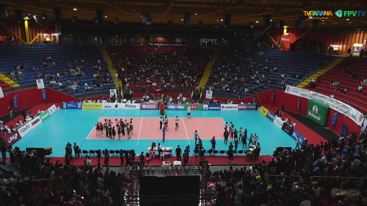 TAÇA BRASIL DE VOLEIBOL - LONDRINA VÔLEI X SESC-RJ / FLAMENGO