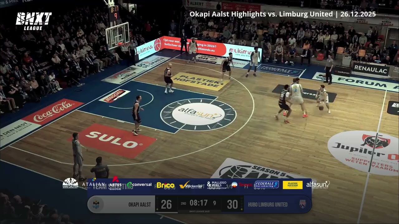 Okapi Aalst Highlights vs  Limburg United  26 12 2025