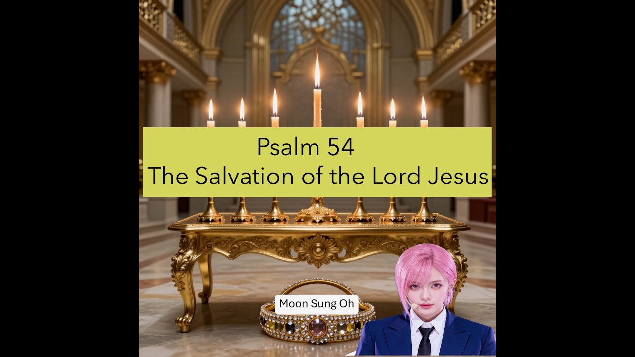 Psalm 54 The Salvation of the Lord Jesus - Moon Sung Oh (Official AI Music Video)