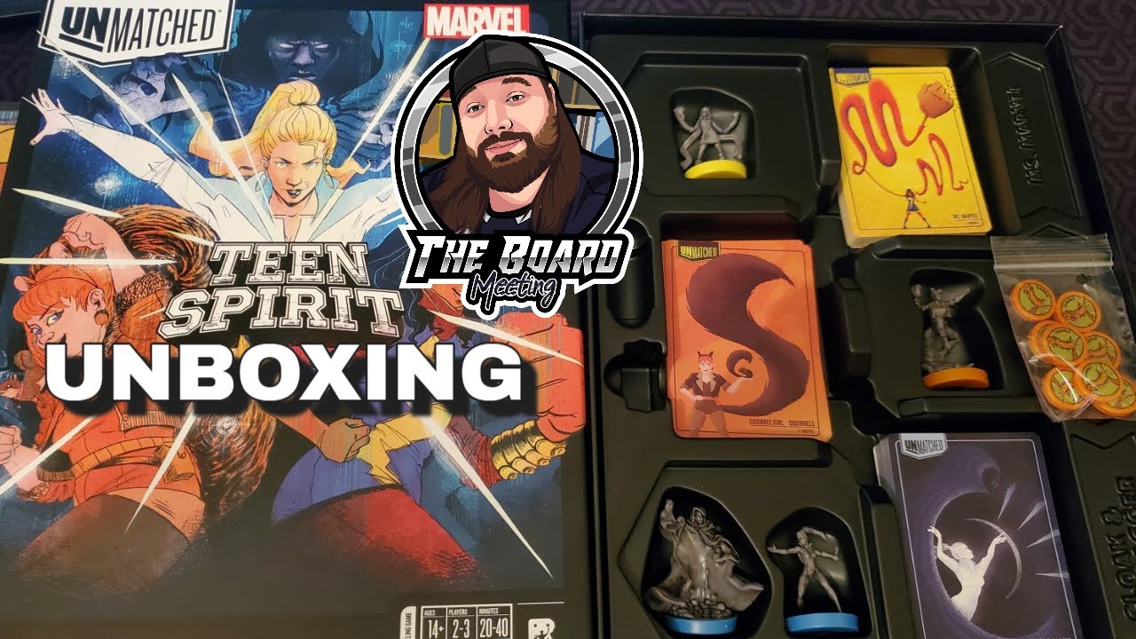 Unmatched: Teen Spirit Unboxing