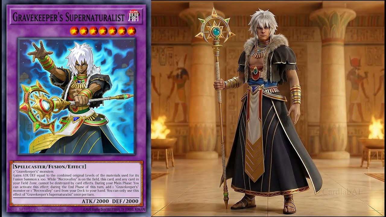 Gravekeeper’s Supernaturalist Summon – Yu-Gi-Oh! Cards Come to Life: Part 21
