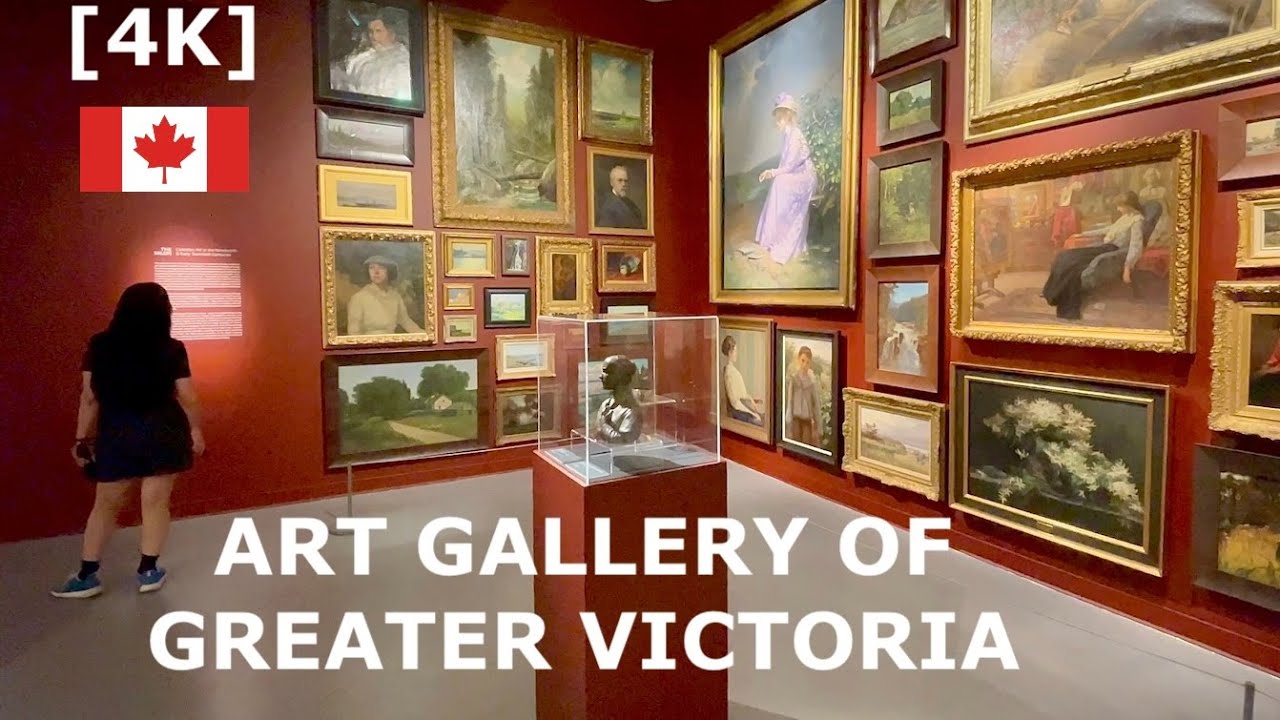 🇨🇦[4k] Greater Victoria Art Gallery, Victoria, BC, Canada,  2024