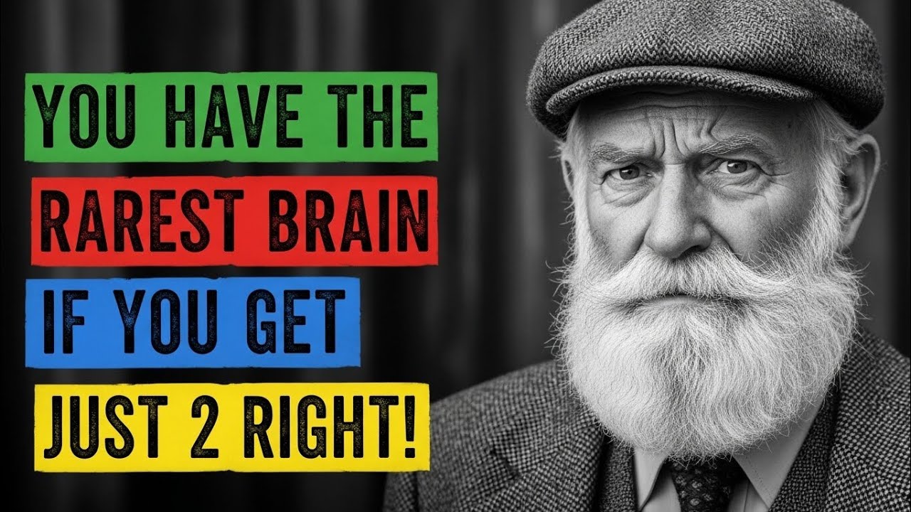 😱🧠 YOU HAVE THE RAREST BRAIN IF YOU GET JUST 2 RIGHT!