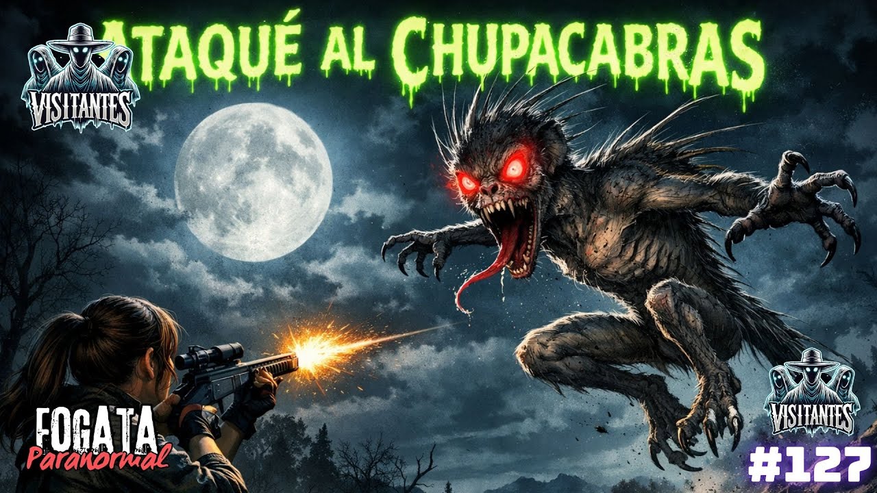YO VI AL CHUPACABRAS encuentros paranormales, alienígenas y cosas freak de la noche