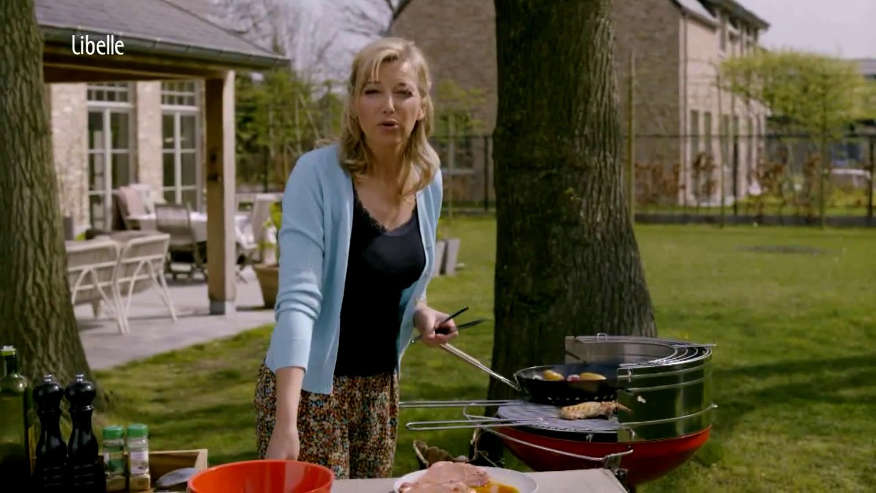 Libelle tv - Ilse Kookt: gegrilde varkenskotelet met krieltjes, rucola en radijzen
