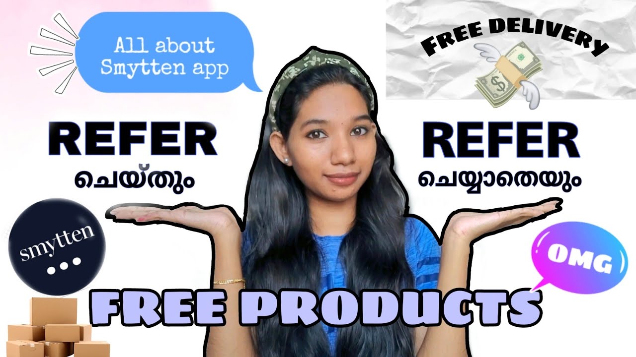 🤩💸 FREE PRODUCTS from smytten app‼️ കൈ നിറയെ smytten products🔥 | smytten haul malayalam |  #smytten