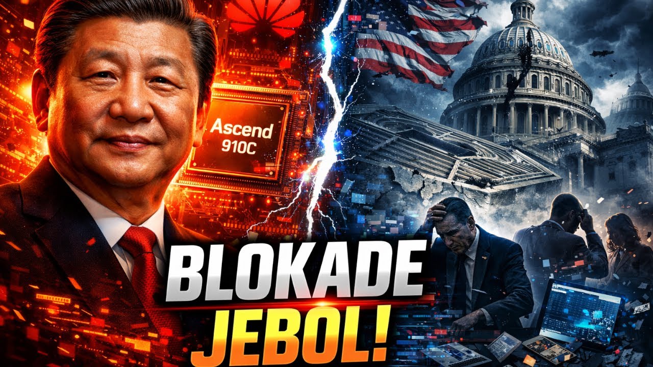 HUAWEI MENGGILA! Chip Ascend 910C Hancurkan Blokade Sanksi AS