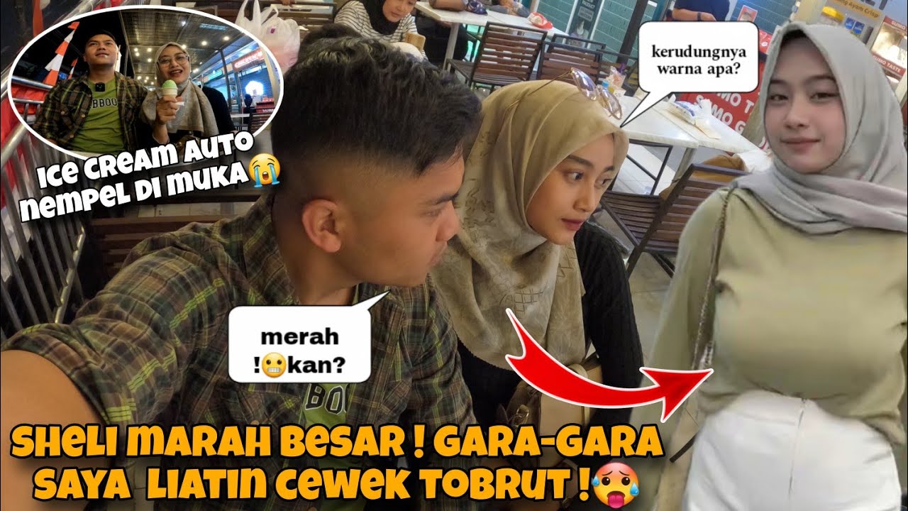 PACARKU MARAH BESAR GARA-GARA SAYA LIATIN CEWEK T0BRUT‼️