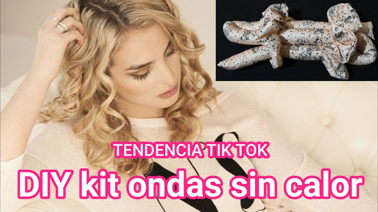 Cómo hacer ondas sin calor? | DIY kit de ondas sin calor | TIK TOK