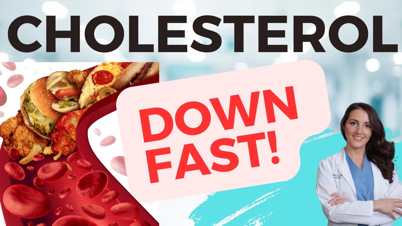 LOWER CHOLESTEROL FAST!  How to LOWER CHOLESTEROL without Medications. Diabetes and Cholesterol.