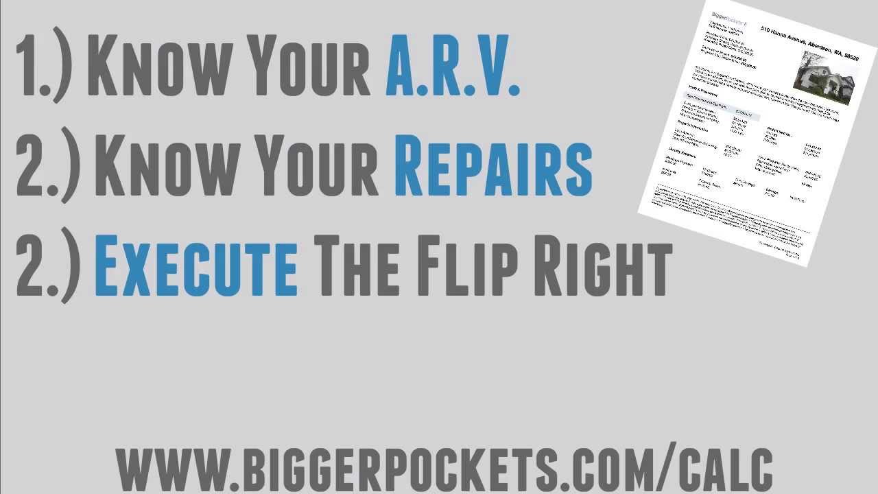 How to Analyze a Real Estate Fix and Flip using ALL the Numbers