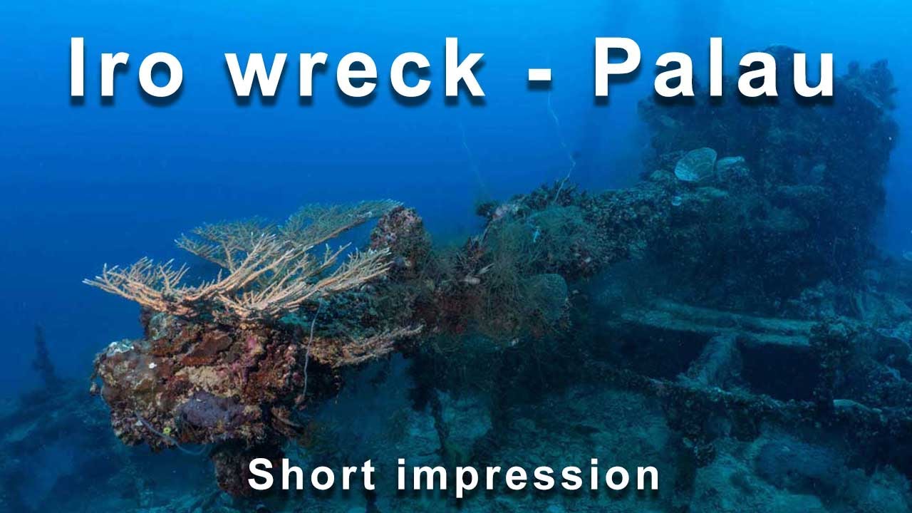 Diving the IJN IRO wreck - Palau Micronesia