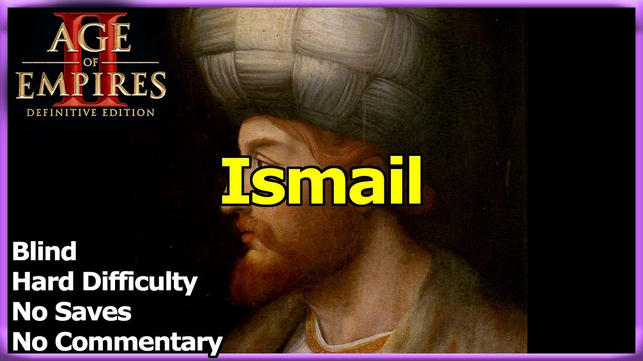 [AoE2: DE] Ismail - Blind Hard No Saves No Commentary