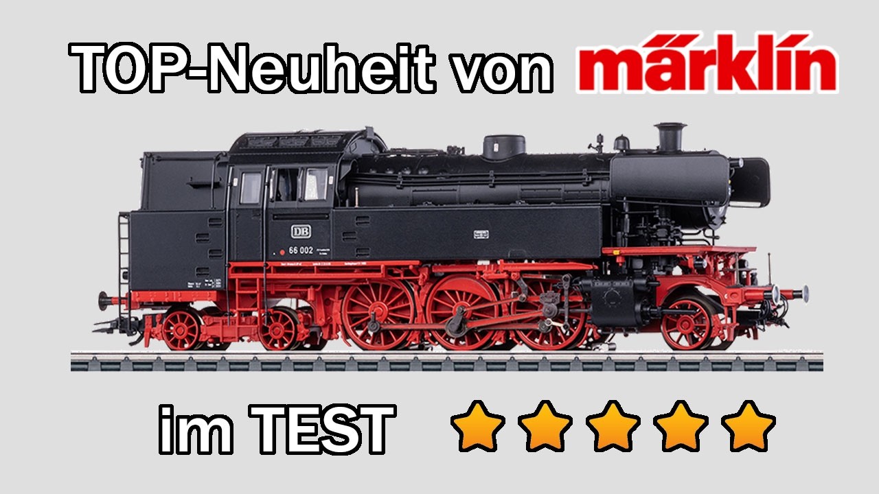 Modellbahnlokomotiven-Test: Wie gut ist die BR 66 von Märklin❓