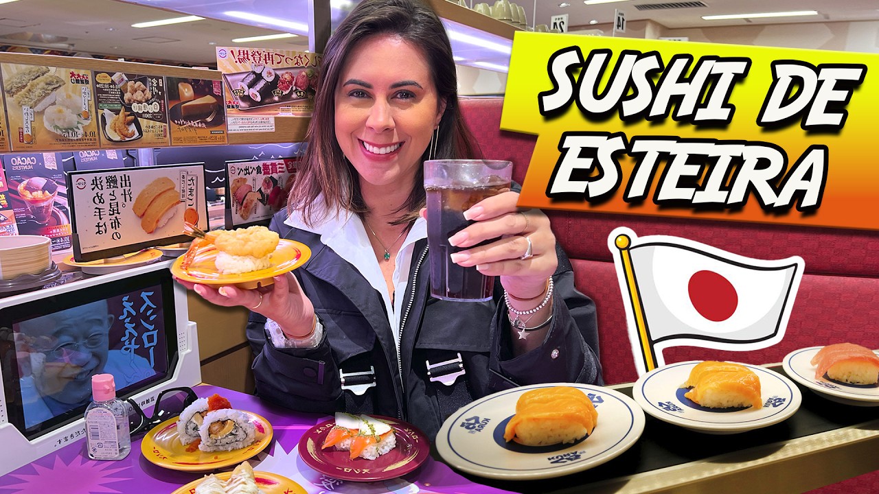 O Melhor Sushi de Esteira do Japão | Sushiro