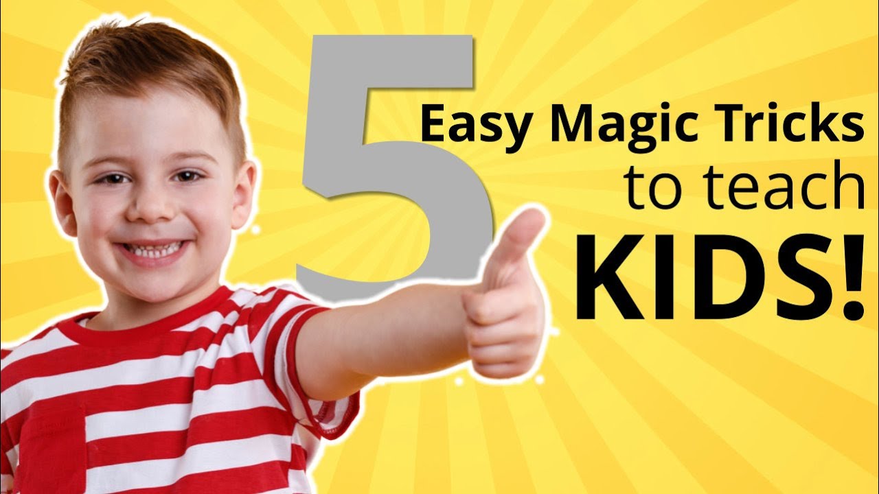 Волшебные фокусы для детей — 5 лучших простых фокусов для детей #easymagictricksforkids