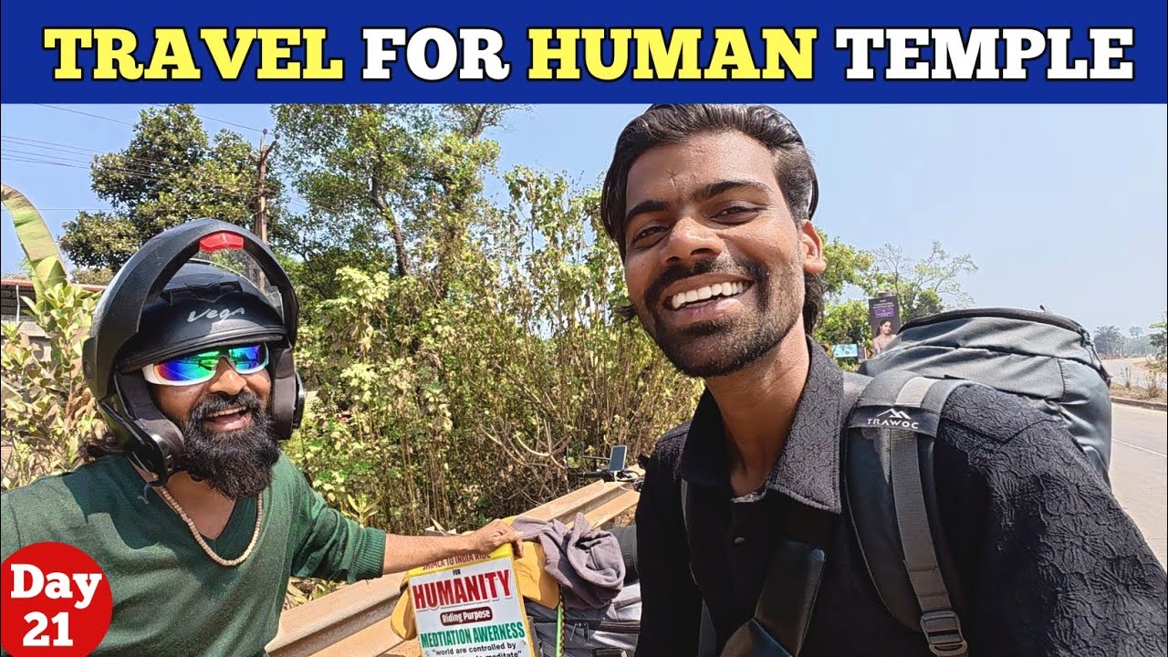 I MEET VERY INTRESTING MAN | TRAVEL FOR HUMAN TEMPLE | SONI TRAVELLING 