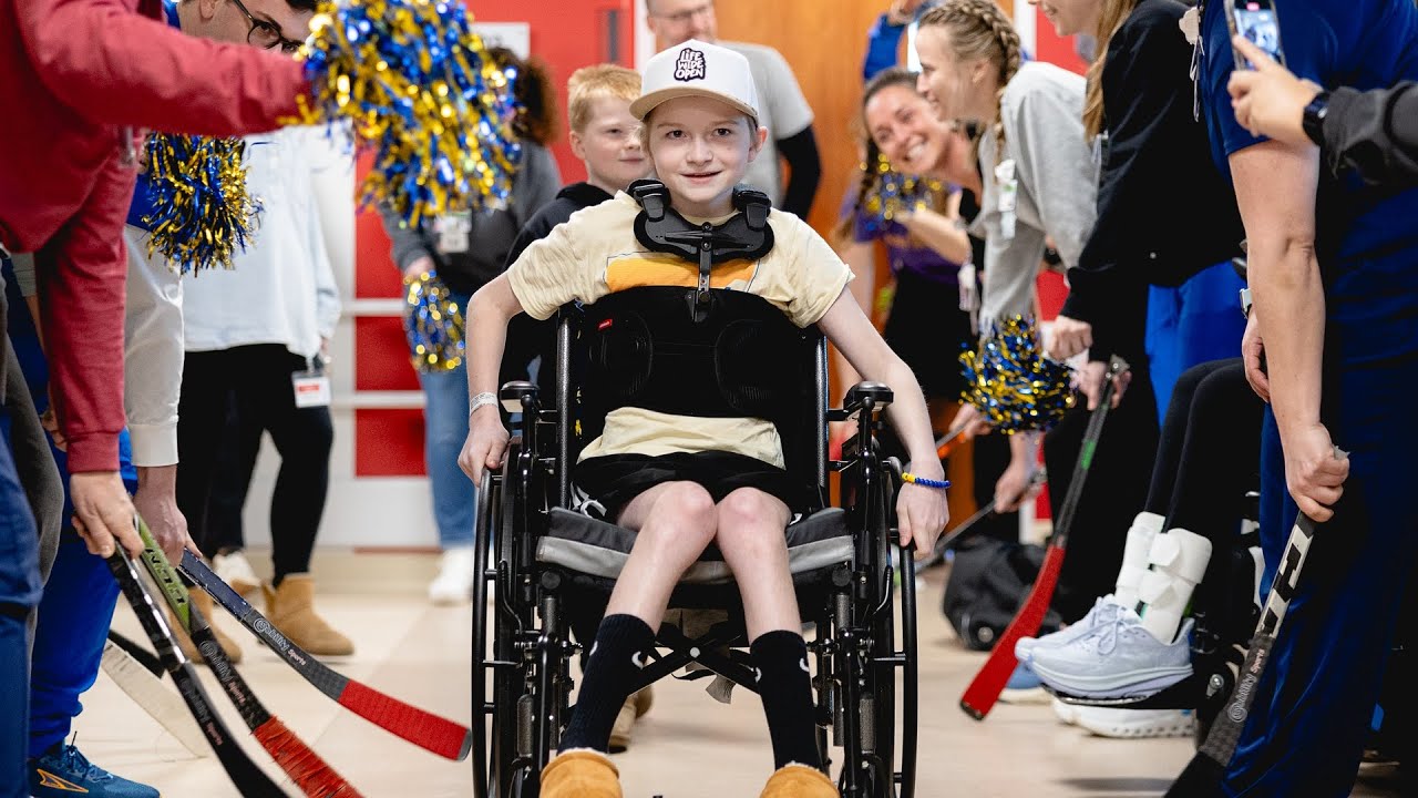 Hockey, Hope and Heart: Mighty Mason Hits the Ice
