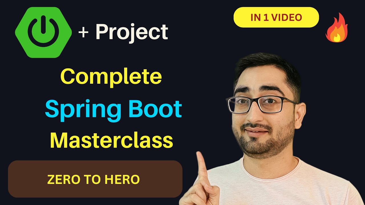 Complete Java Spring Boot Tutorial REST API With Thymeleaf | Hands On With Project