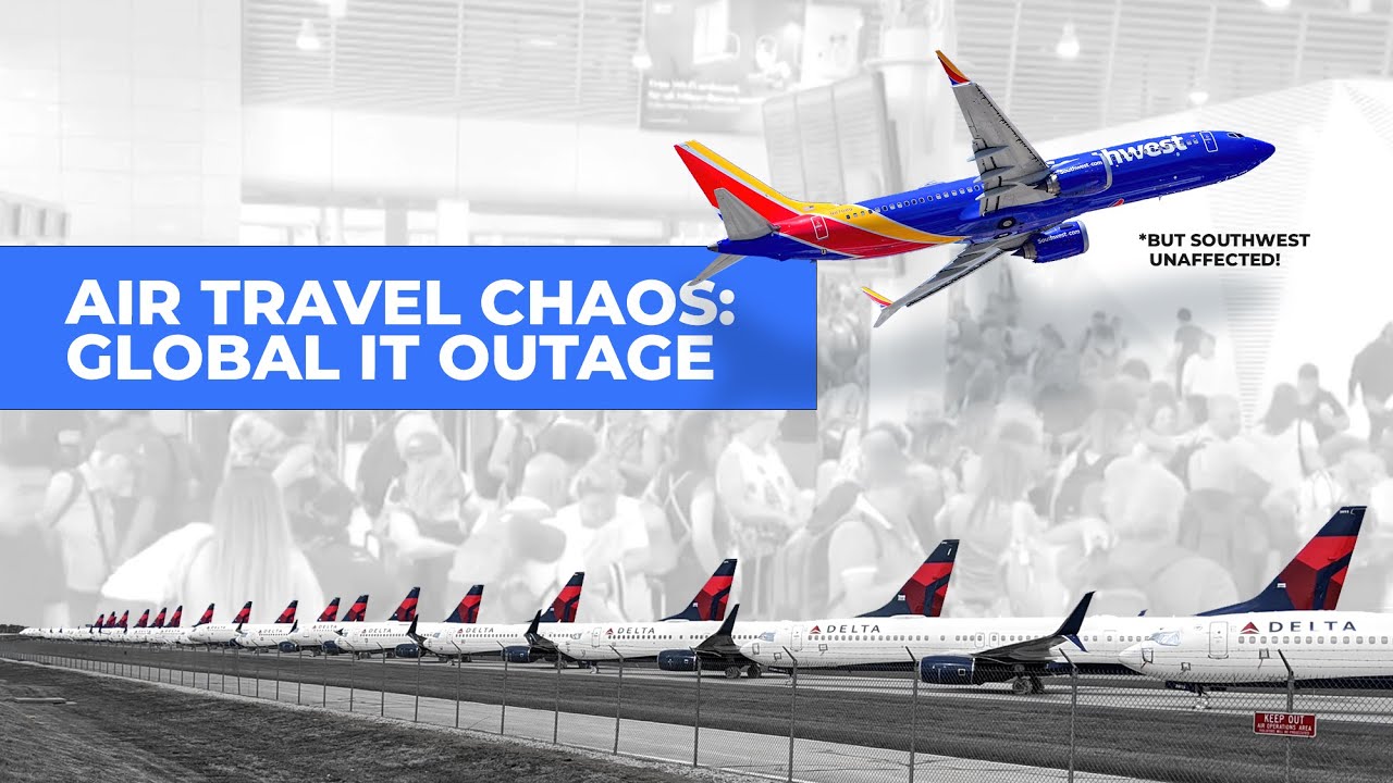 WOW: 6,855 Flights Canceled On Friday Following Global IT Outage