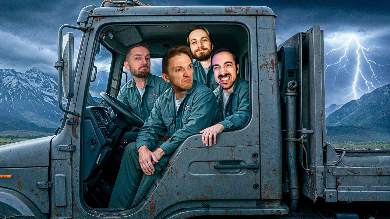 Siamo diventati CAMIONISTI per un GIORNO (ed è andato tutto male) con Dread, Rohn, Masseo, Delux
