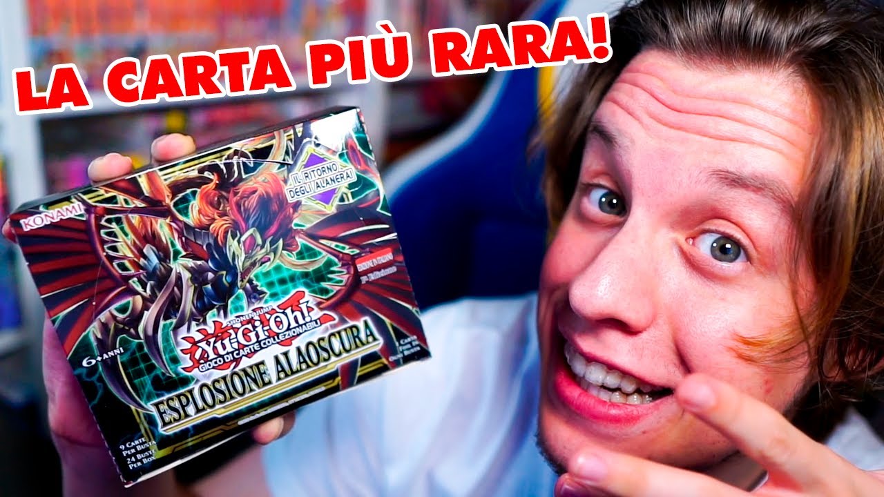 Ho trovato la CARTA PIÙ RARA di TUTTE!! Sbusto in ANTEPRIMA Yu-Gi-Oh! Esplosione Alaoscura