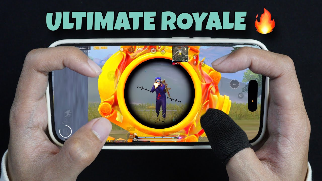 HANDCAM - ULTIMATE ROLAYE 🔥 iPhone 14 Pro 😍 PUBG Mobile