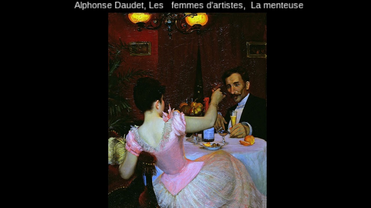 Alphonse Daudet, Les femmes d'artistes, La Menteuse