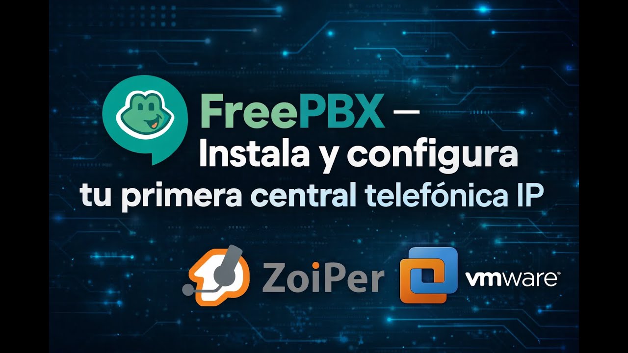 FreePBX Instala y configura tu primera central telefónica IP