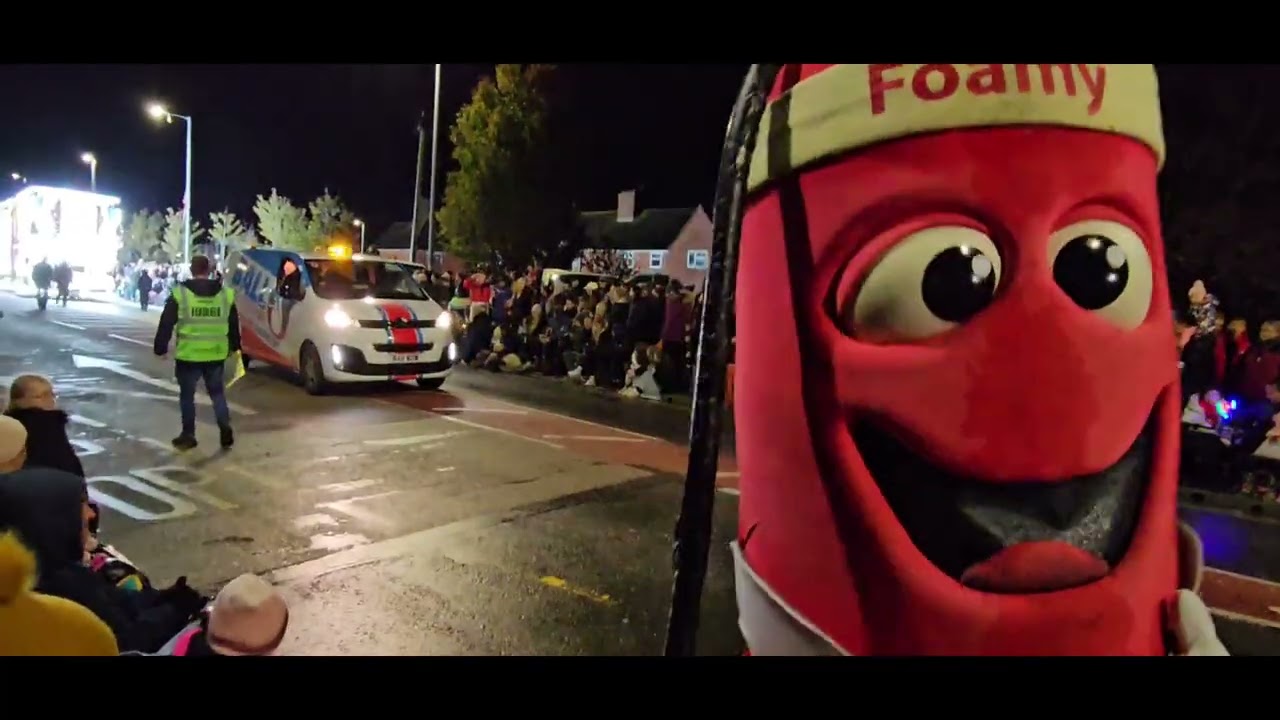 Bridgwater Carnival - Saturday 1st November 2025.  Full Procession.