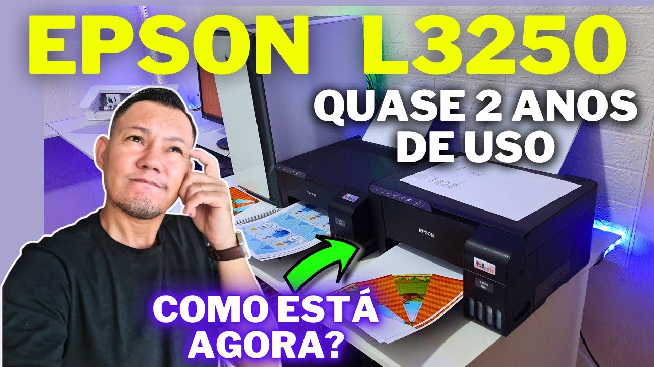 Epson l3250. Minha experiência sobre ela depois de 1 ano e 10 meses de uso - Valeu a pena?