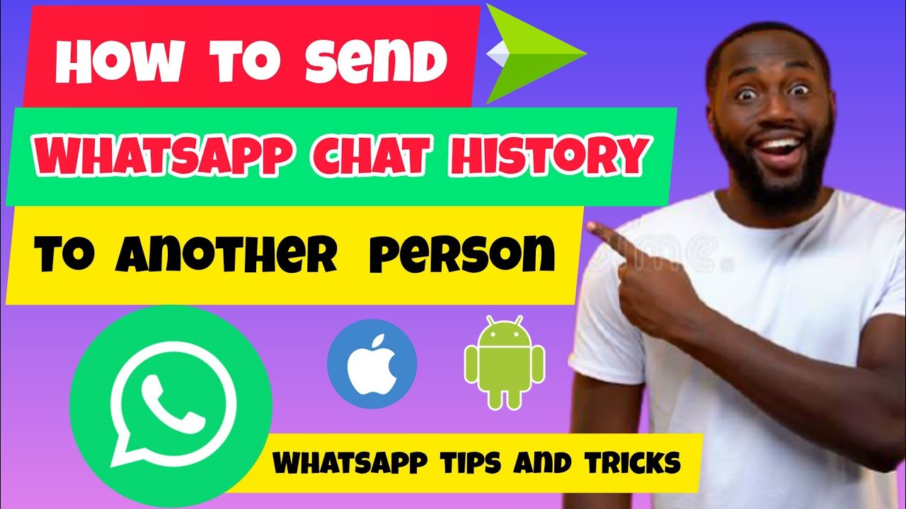 How To Share WhatsApp Chat History to Someone Else | Send WhatsApp Chat History to Another Person