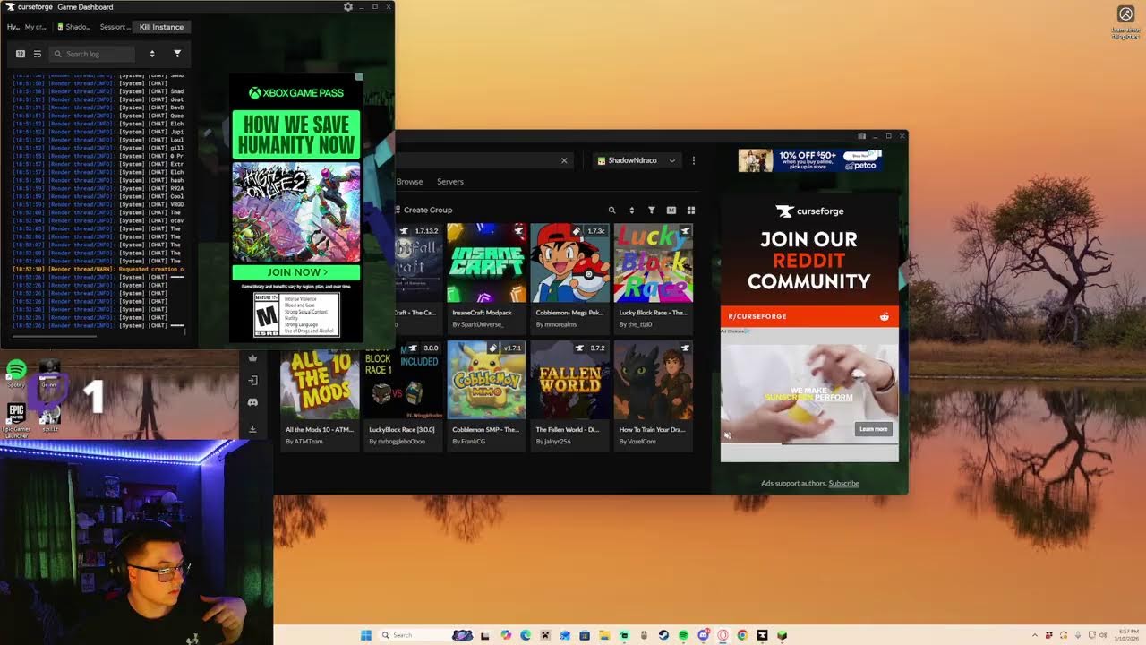 ROCKET LEAGUE 1 DAY I THINK FOR THE SEASON THEN MINERCRAFT MAYBE IM TIREd