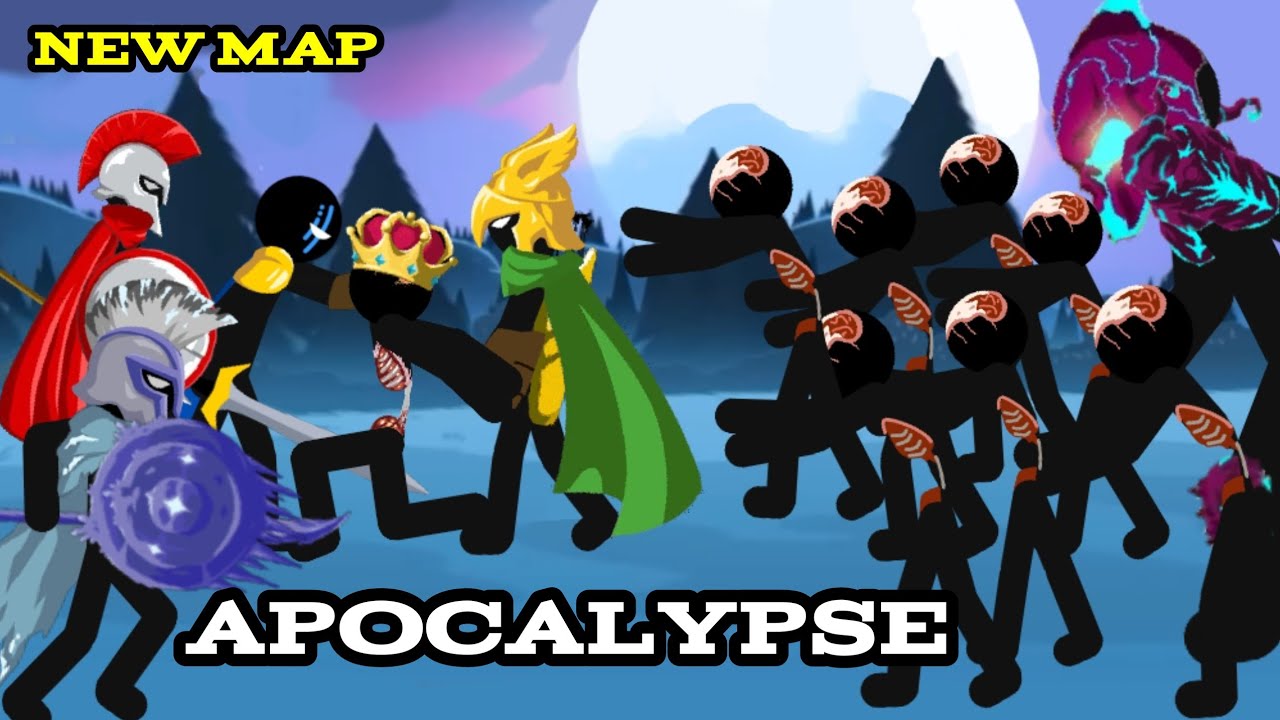 Apocalypse Start Stick War Legacy Animation | Generals, Final Boss, Giant, Zombie