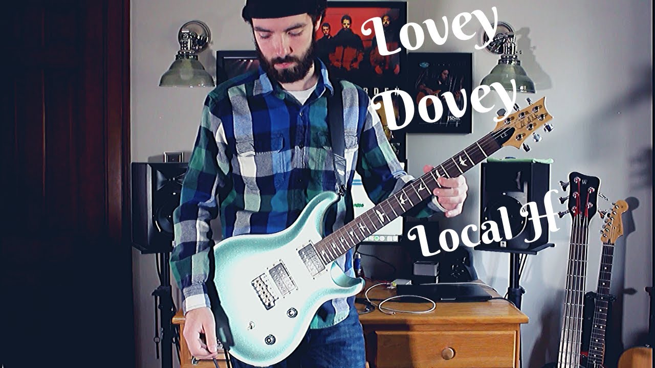 Local H - Lovey Dovey (guitar and bass cover)
