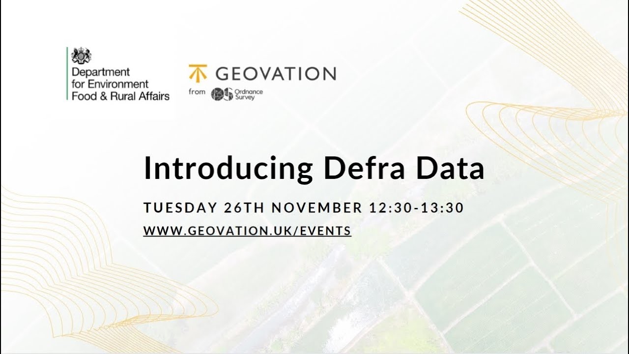 Introducing Defra Data