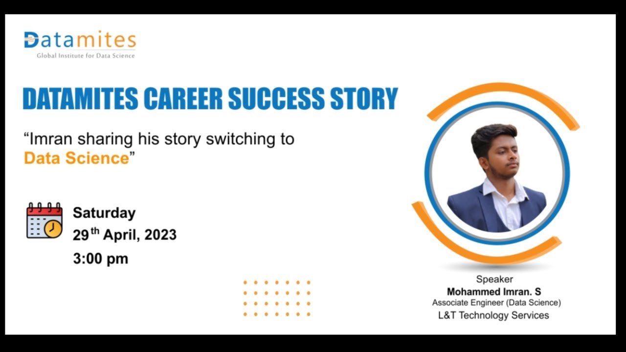 Mohammed Imran&rsquo;s Career success story