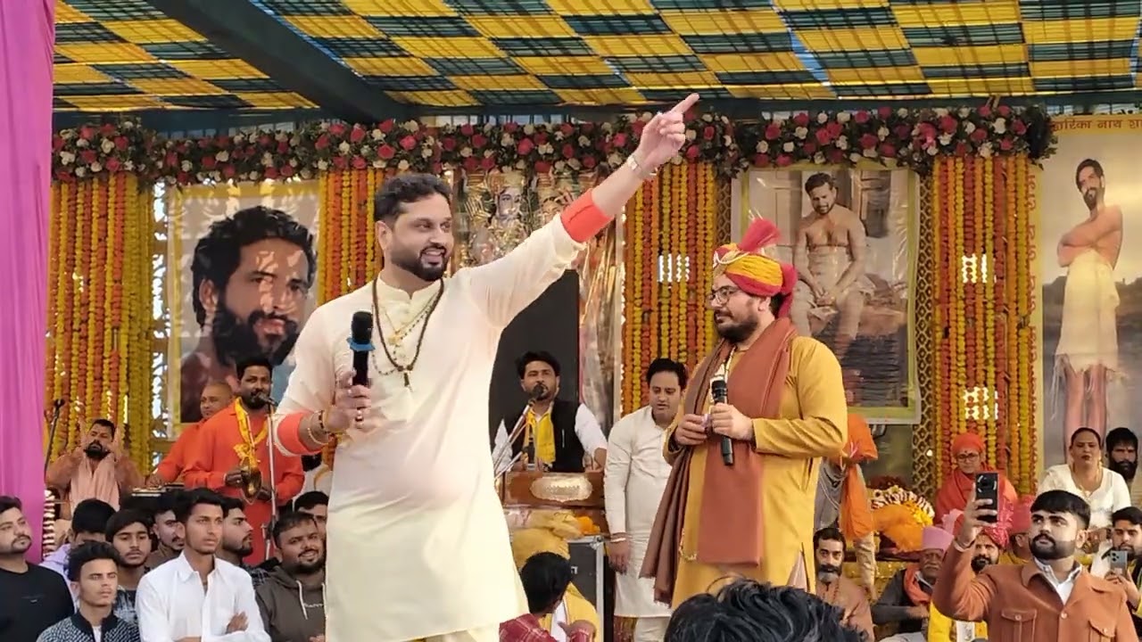 🚩Roshan Prince Ji🚩जय जय बजरंगी बाबा तुम हम पे मेहर करो🌹भजन🌹श्रीगोपाल यज्ञ🌹#champashastri#viral #live