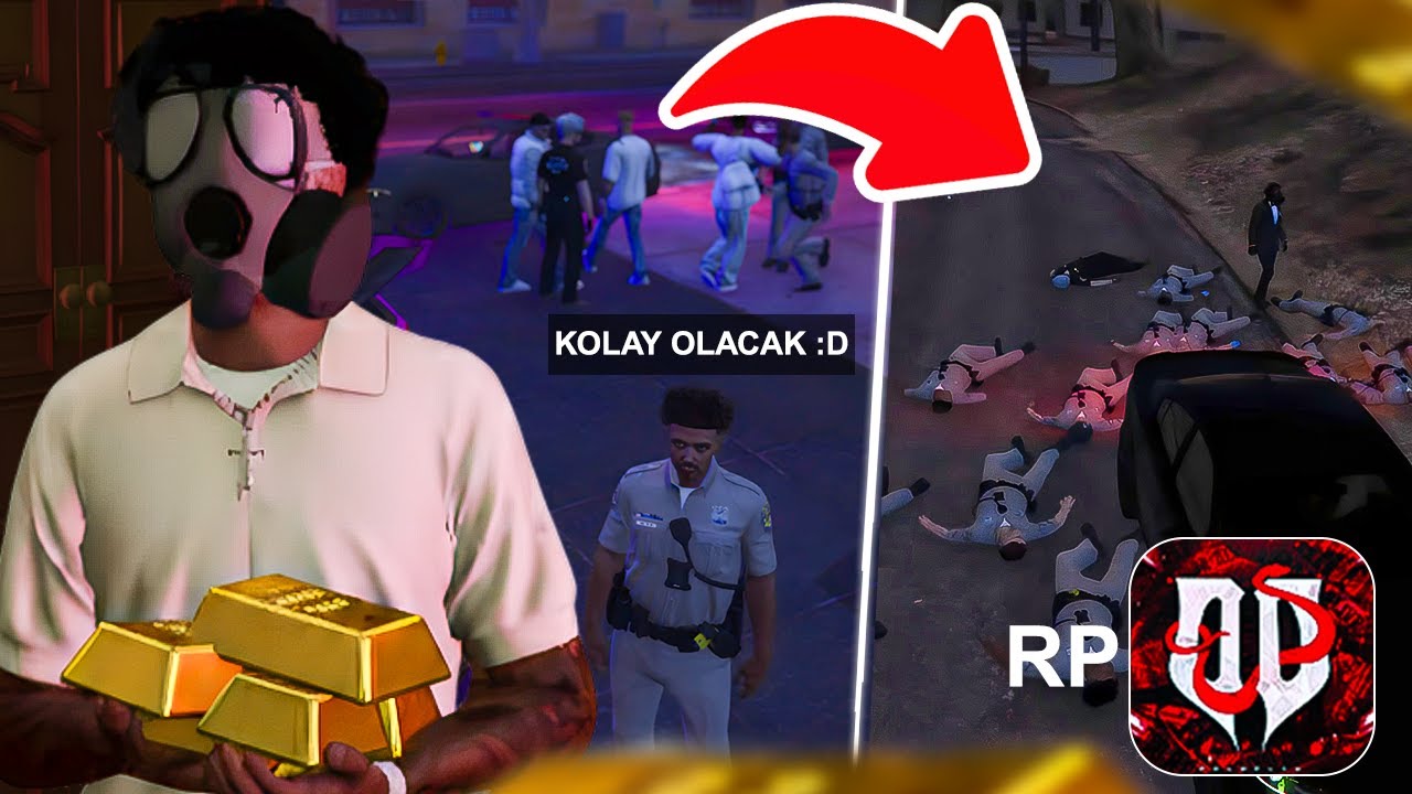MERKEZ BANKASI SOYGUNU VE BÜYÜK ÇATIŞMA! | GTA 5 ROLEPLAY