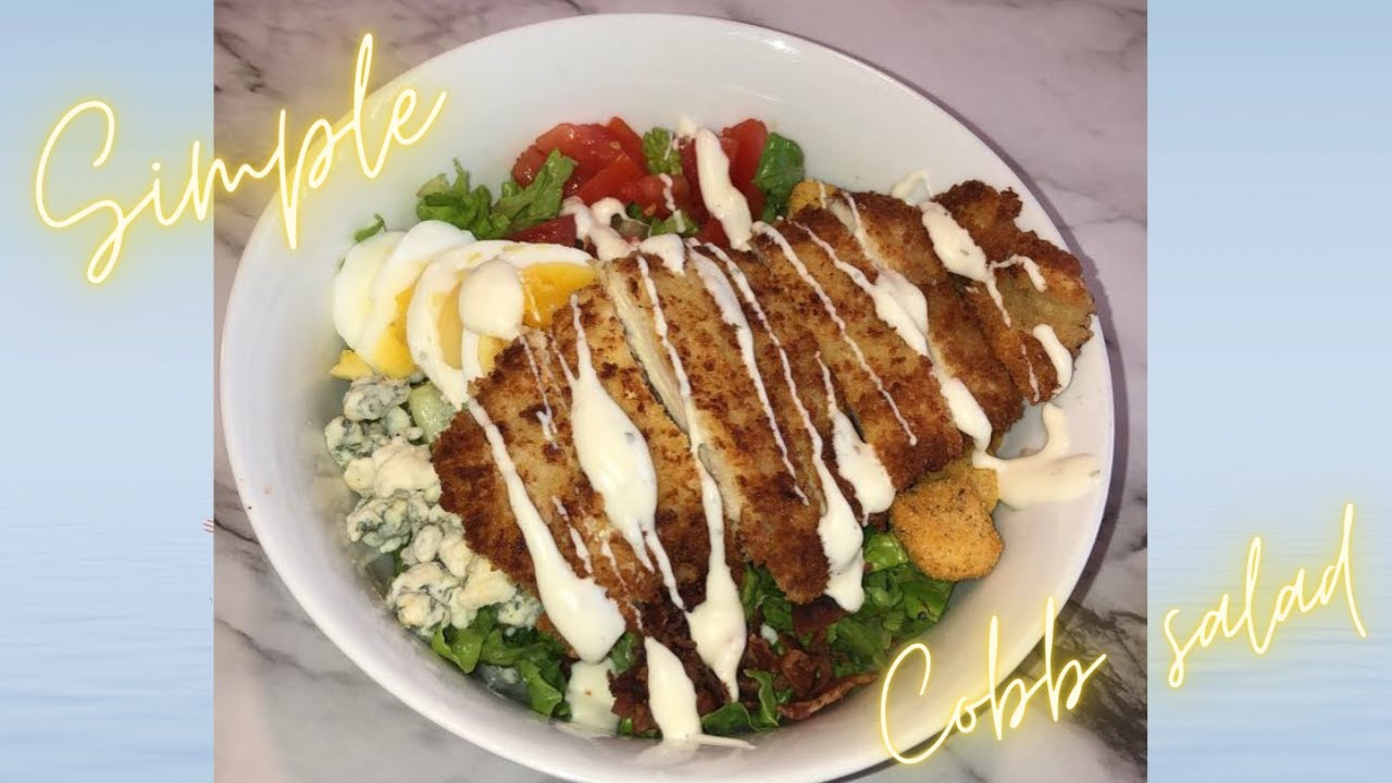 Super Easy Cobb Salad Recipe