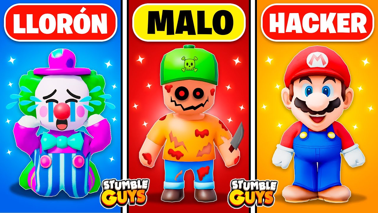 30 Tipos De Jugadores En Stumble Guys!