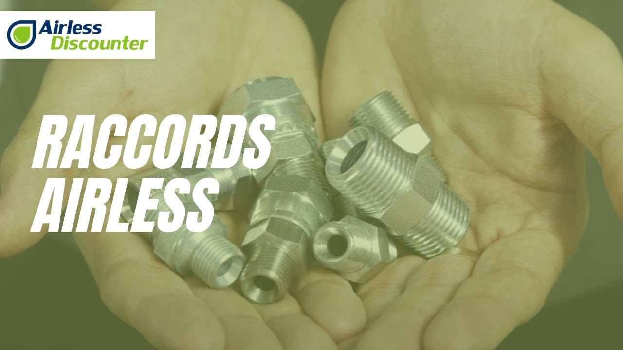 Identifier les raccords et adaptateurs de pompes airless
