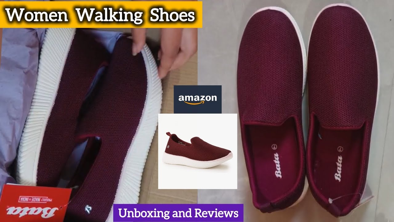 WOMEN Walking Shoes 👟 || Women's Shoes Unboxing and Reviews || BATA
