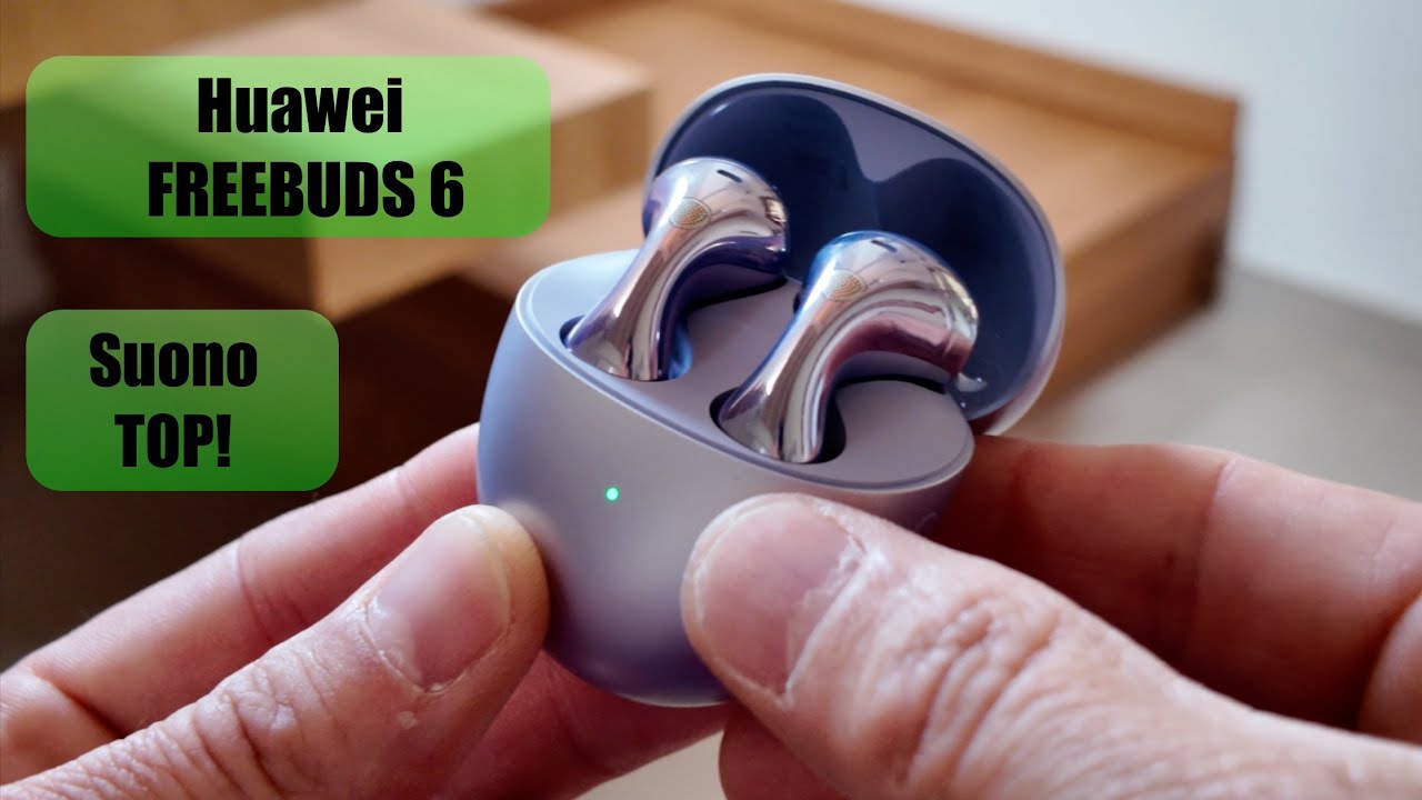 Huawei FreeBuds 6 – Mi hanno sorpreso! Recensione completa