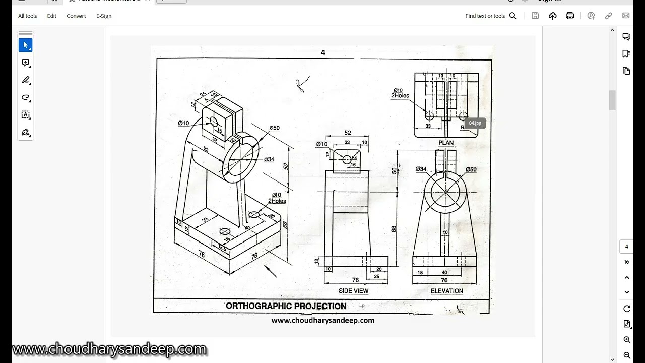 AutoCAD Mechanical 2D and 3D - Part 4 | Tutorials